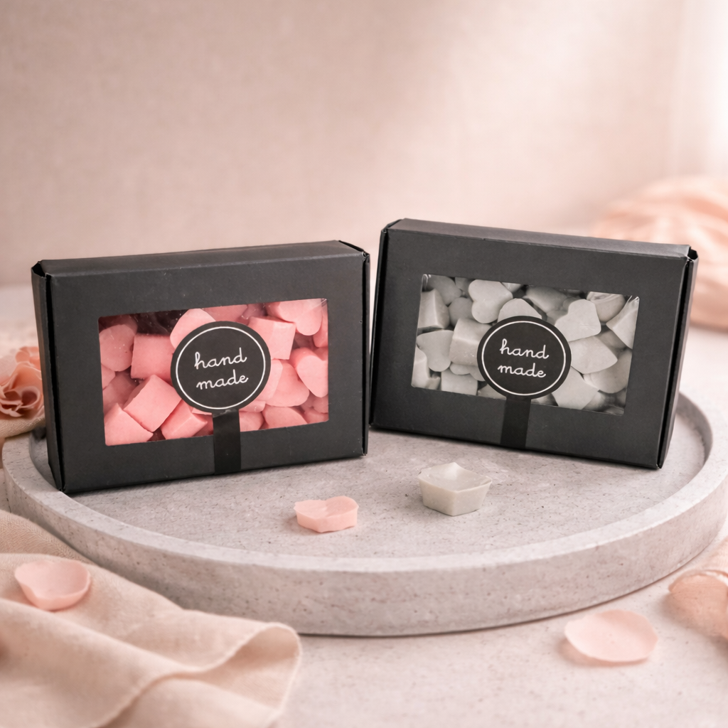 Handmade Heart Wax Melt Set – Gift Ready T.A.V.V. Home