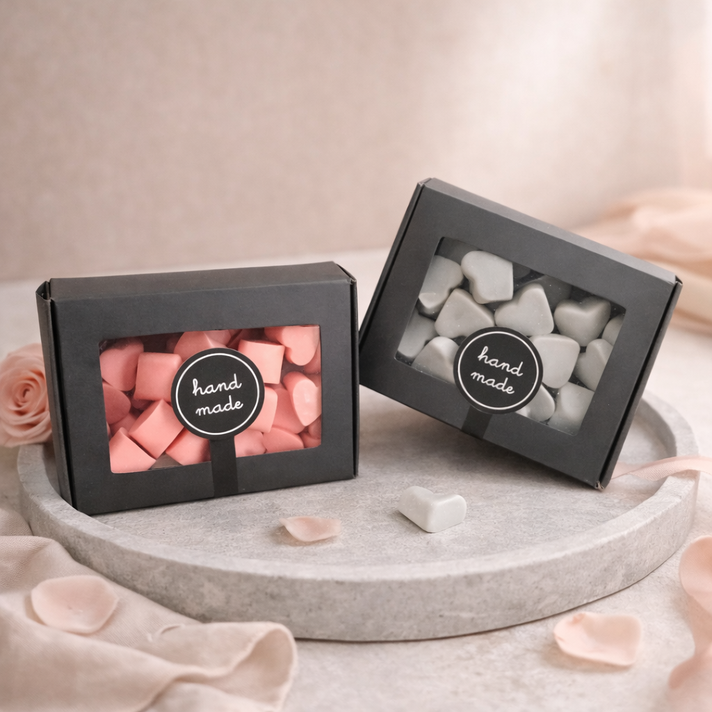 Handmade Heart Wax Melt Set – Gift Ready T.A.V.V. Home
