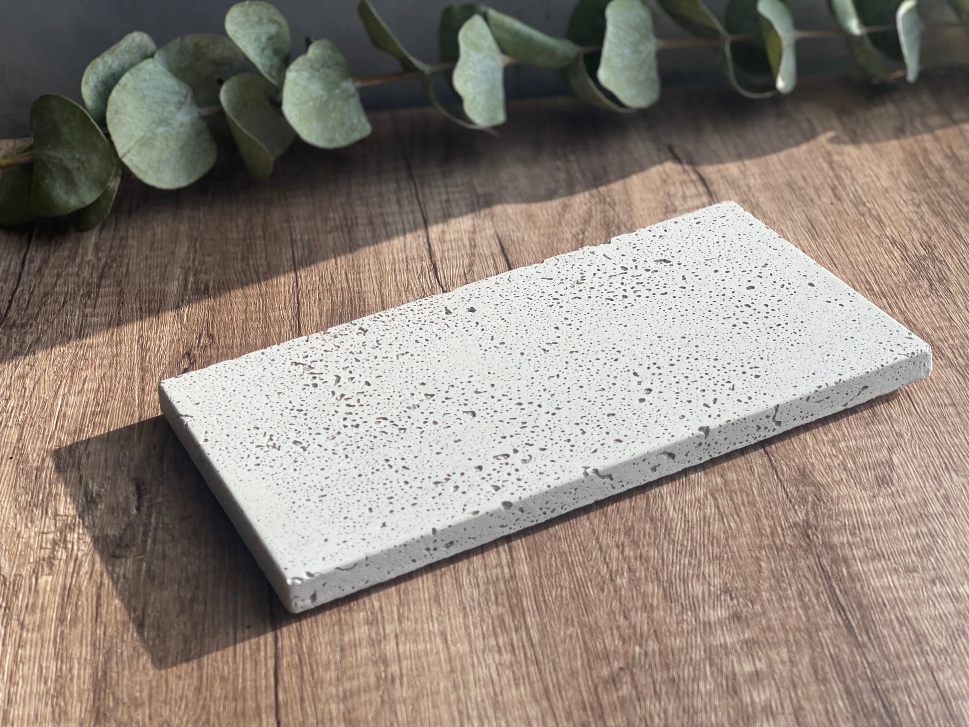 Concrete Rectangular Tray T.A.V.V. Home & Candle Studio