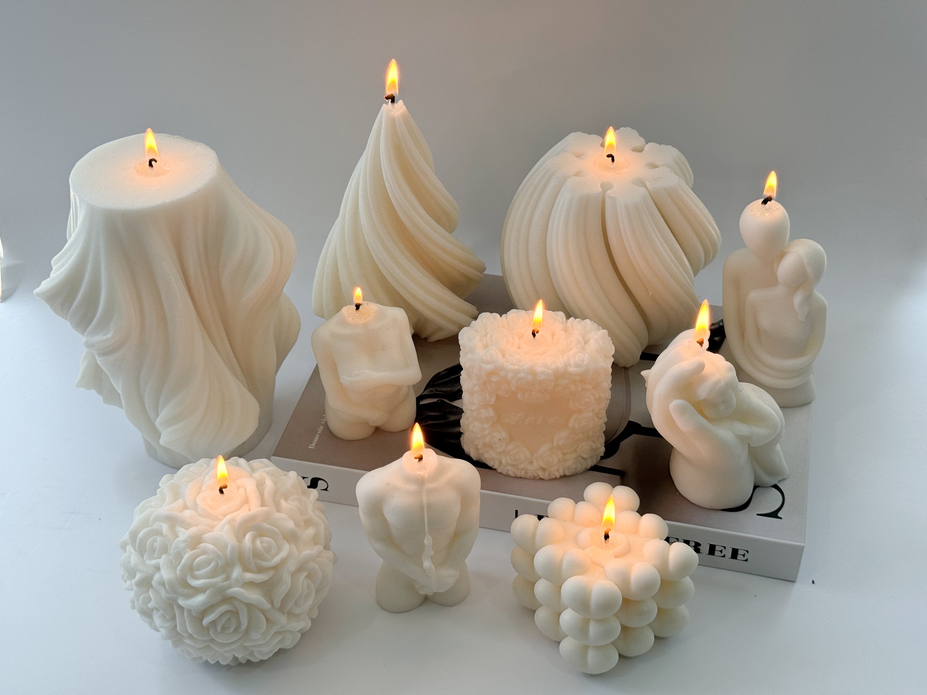 Decorative Candles, TAVV HOME